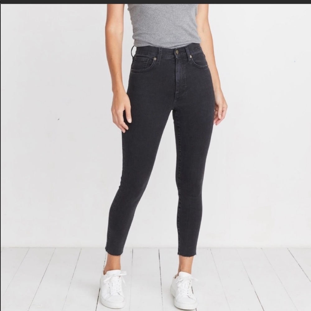 Marine Layer skinny black jeans